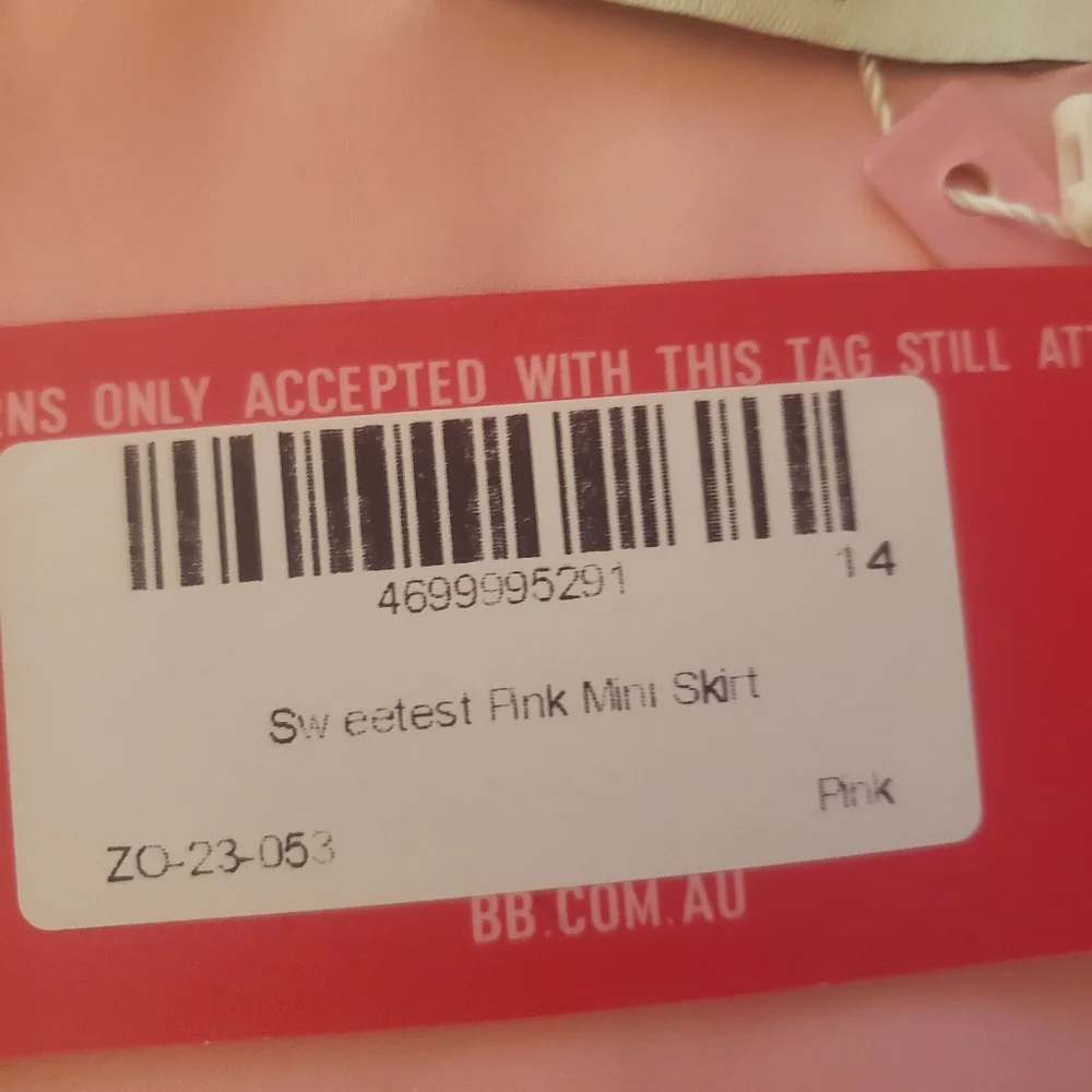 Beginning boutique sweetest pink mini skirt - Picture 4 of 10